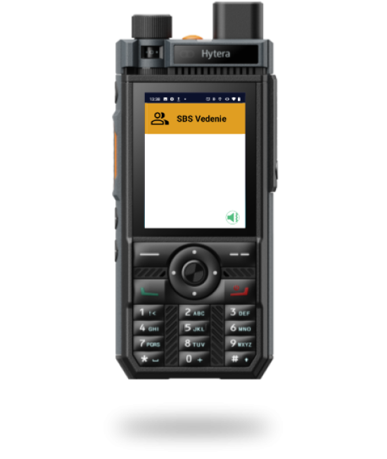 Hytera P50 – Profesionálna PoC rádiostanica Push-to-Talk over Cellular